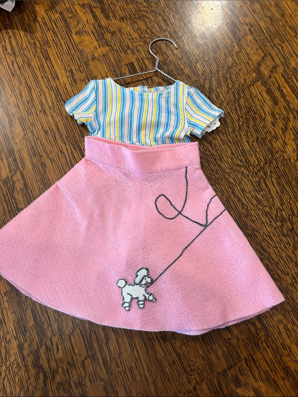 Poodle skirt and top